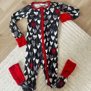 Little Sleepies Valentine’s Pajamas 2T